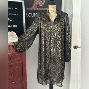 🆕DKNY Black/Gold Dress